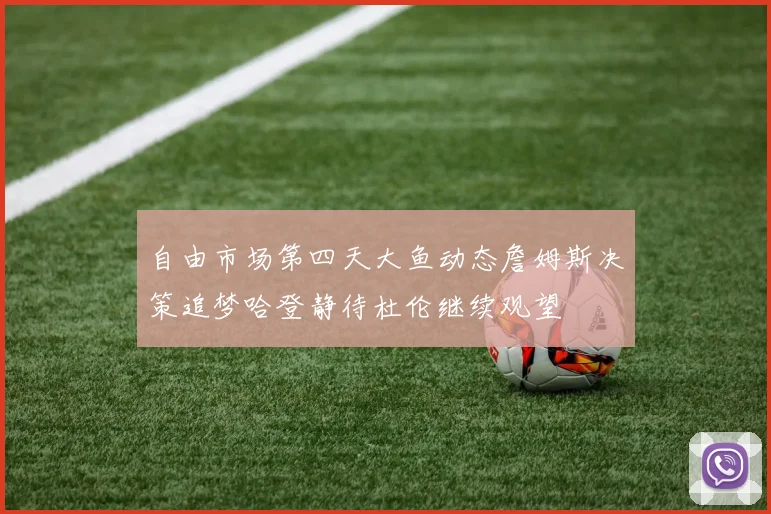自由市场第四天大鱼动态詹姆斯决策追梦哈登静待杜伦继续观望